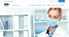 Desktop Screenshot of msresearchinstitute.org